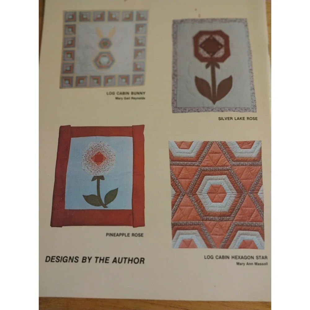 The Log Cabin Workbook Patricia Cox quilting book quilt sewing